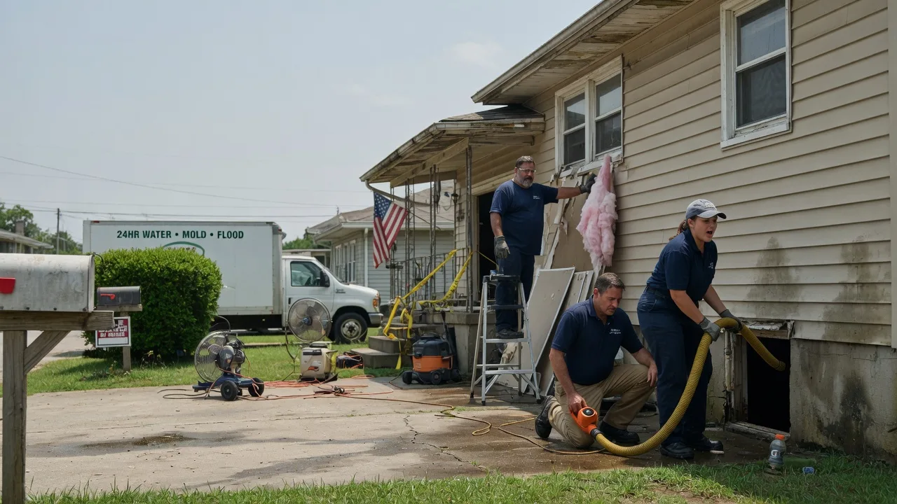 Water Damage Repair in Grand Chain, IL near me